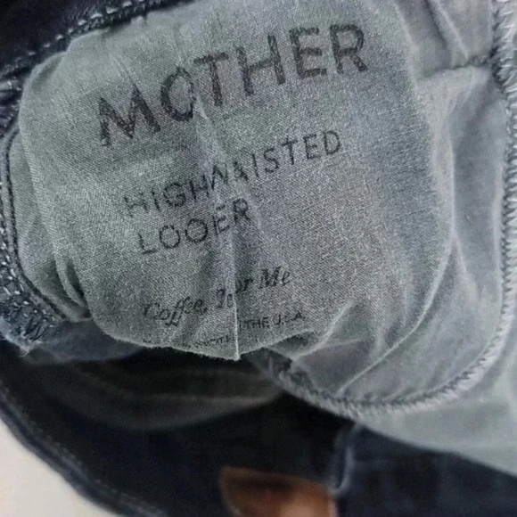 Mother High Waisted Looker, Coffee, Tea or Me size 29 - Picture 3 of 4